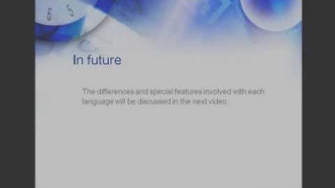 Basic Differences Between Common Web Languages Part 01.wmv