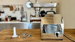 VEVOR Stainless Steel Electric Meat Grinder and Sausage Stuffer review