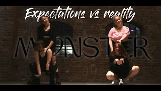 Expectations vs Reality | Irene &amp; Seulgi Monster Dance cover
