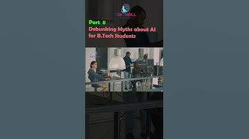 Debunking Myths about AI for B.Tech Students!!! Part 8 #ai #viral #trending #aiinindia #technology
