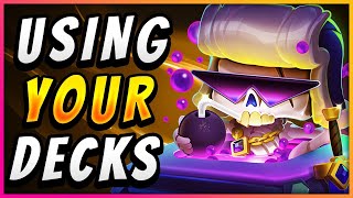 RATING YOUR DECKS! PLAYING VIEWER CLASH ROYALE DECKS!