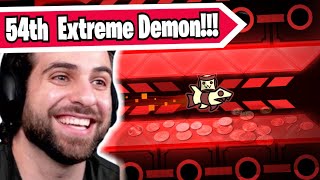 Devil Vortex 100%, By Rustam Extreme Demon Geometry Dash