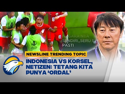 Newsline Trending Topic- Reaksi Netizen Usai Garuda Muda Bertemu Korsel di Perempat Final Piala Asia