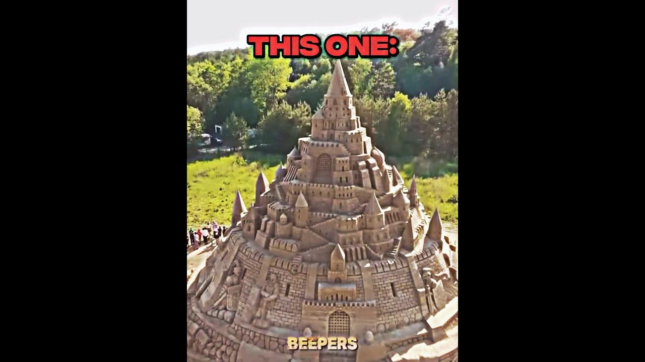 Giant sand castles☠️ YouTube
