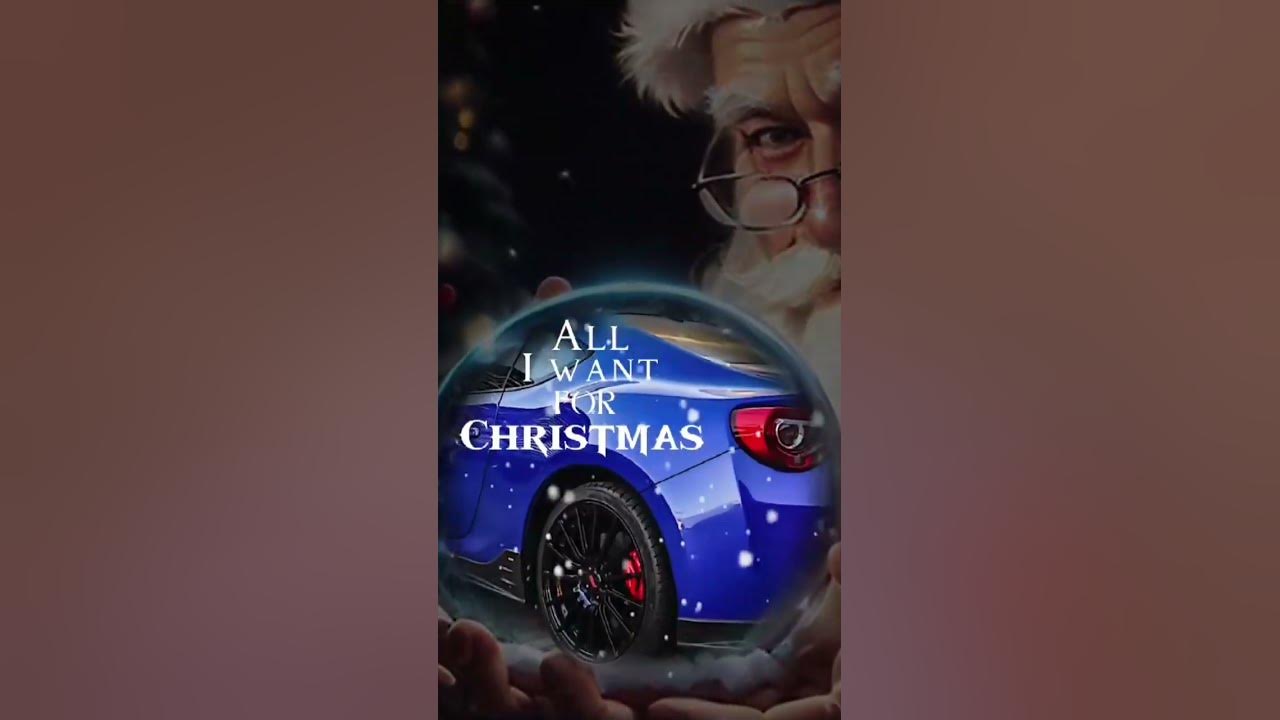 Xmas wishes do come true 👍 car cars xmas subaru brz christmas 