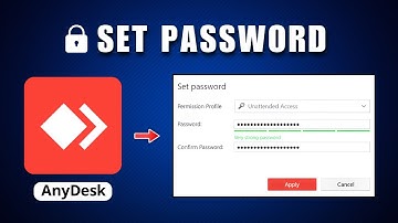 Wachtwoord instellen op AnyDesk voor onbeheerde toegang 2026