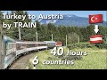 Europe's LONGEST and most UNIQUE sleeper train