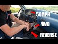 What Happens If You're in 4WD And Put Your Transmission In Reverse WHILE driving?
