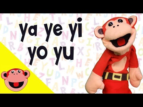 Silabas ya ye yi yo yu | El Mono Silabo | Videos Infantiles | Educación para Niños en Español