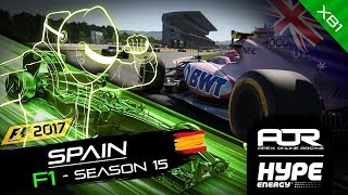 F1 2017 | AOR Hype Energy F1 Leagues | XB1 Oceania S2 | R5: Spanish GP