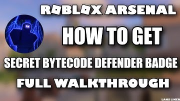 ARSENAL FREE VIP SERVER LINKS 2025 + SECRET "BYTECODE DEFENDER" BADGE