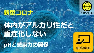 【新型コロナ】体内がアルカリ性だと重症化しない。pHと感染力の関係