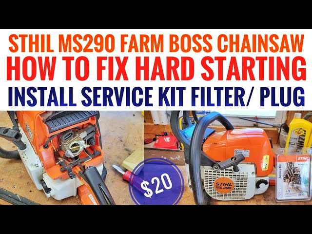 STIHL ms 290 broken tension screw : r/Chainsaw