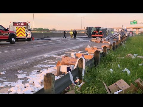 truck-carrying-toilet-paper-catches-fire-in-texas