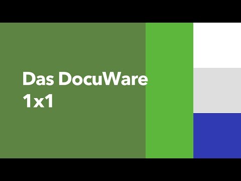 DocuWare Basics für Neueinsteiger