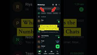 WhatsApp Now Shows Unread Chat Count! #whatsapp