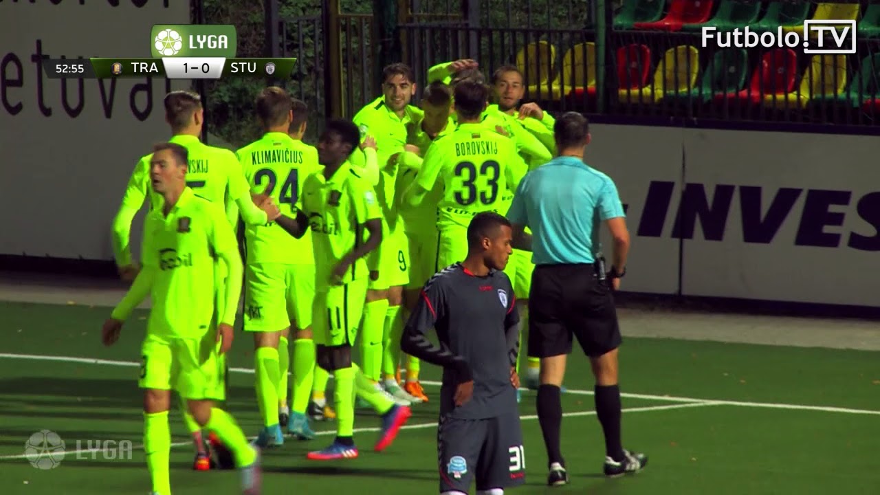 football score A lyga 26 turas: Trakai 1:0 Stumbras (Santrauka/Highlights)