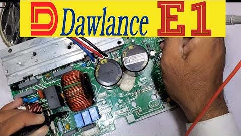 Dawlance DC Inverter AC E1 Error Code – Meaning and Fix