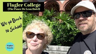 Tour of Flagler College (The Ponce De Leon Hotel) St Augustine | ZEPHYR TRAVELS - RV Lifestyle