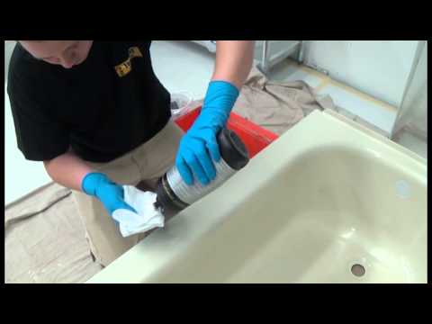 BATHTUB REFINISHING POLISHING INSTRUCTIONS