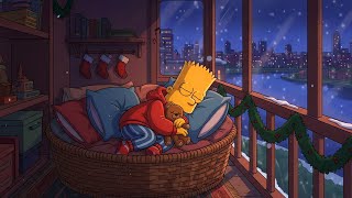 【Ｓｌｅｅｐｙ　Ｎｉｇｈｔｓ】💤 Winter Lofi 🎄 Bart Simpson Beats to Relax/Sleep screenshot 4