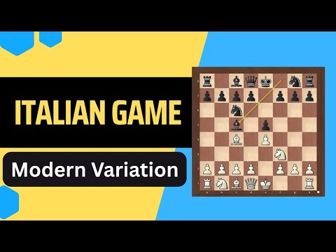 The Modern Italian Game Course - IM Full Analysis