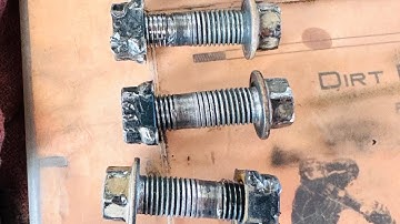 Weller racing YXZ1000r steering bracket. Stock bolts were toasted.