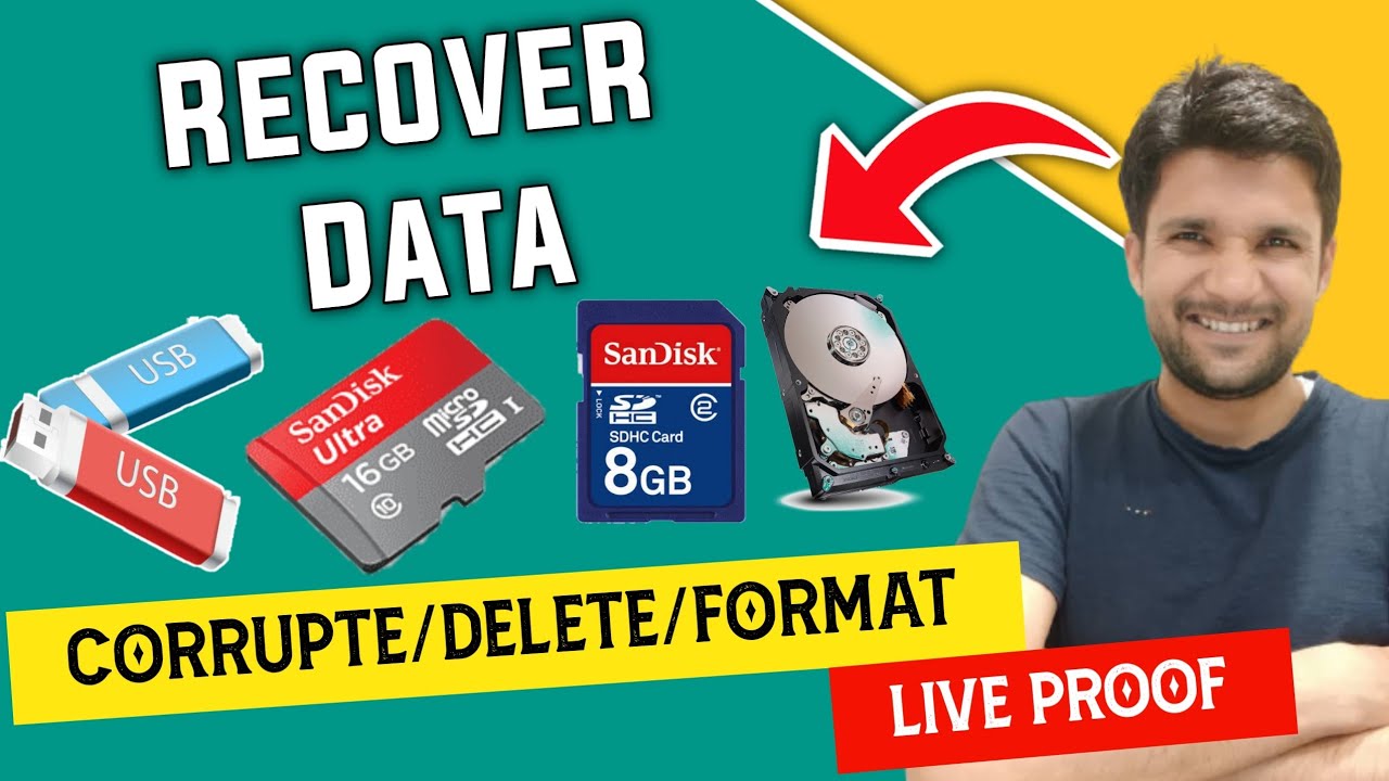 How to Recover Data from Formatted/Corrupted USB and SD Card for Free