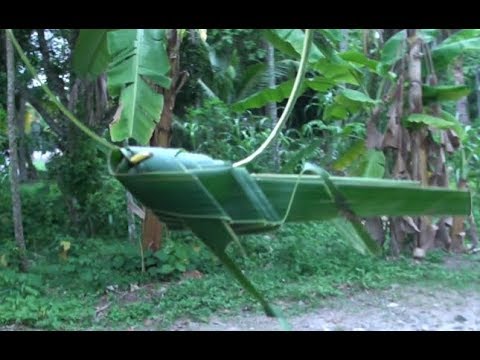 The Grasshopper using a Coconut Leaf! By Kris Martin - YouTube