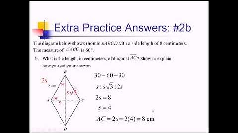 Special Right Triangles: Problem Set #6