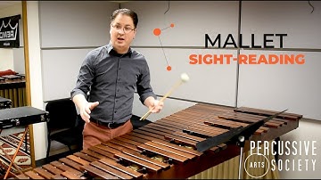 Sight reading tip for mallet percussion by Christopher Wilson for PAS Classroom