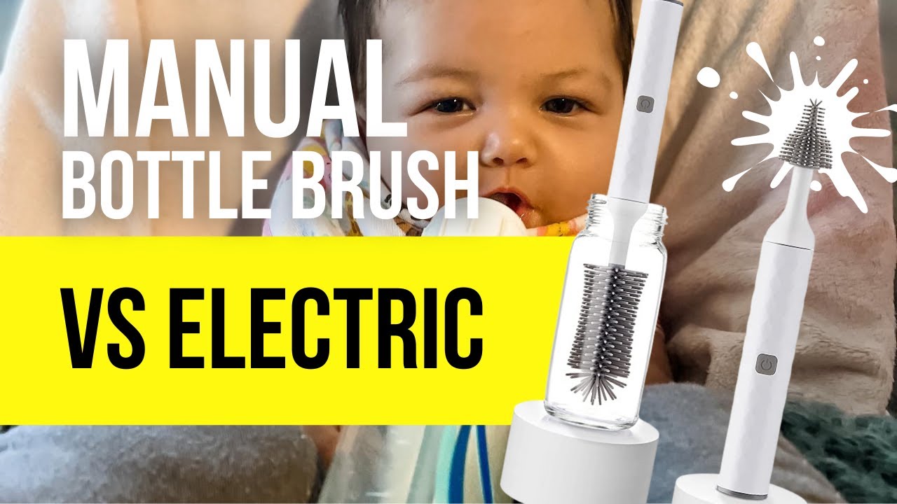 Manual VS Electric Bottle Brush 