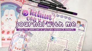 journal with me | only tar udah 5 tahun, giveaway gak?