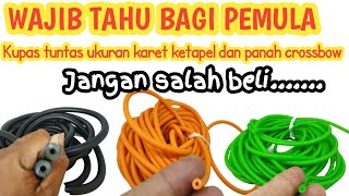 Karet ketapel Karet slingshot  1745mm 1 meter