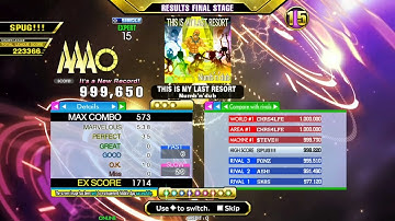 [DDR A3] THIS IS MY LAST RESORT (ESP-15) 999,650 PFC