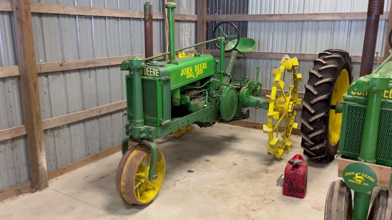 B&H Live Auction- Harrison MI 4/2/24 - 1936 John Deere Model B Running