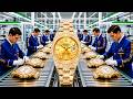 Inside the Rolex Gold Watch Factory How a Gold Bar Becomes a $75,000 Watch (Full Process)