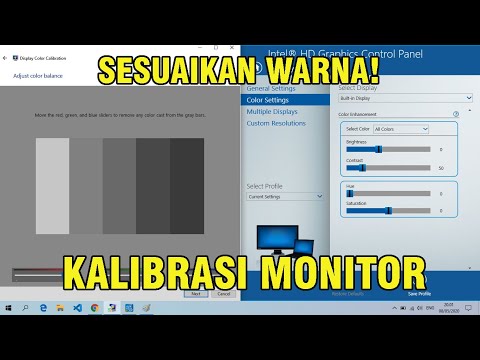 Cara mudah melakukan kalibrasi monitor