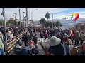 Así se concentran las provincias y COB en la Multifuncional de El Alto para movilizarse El Multif.