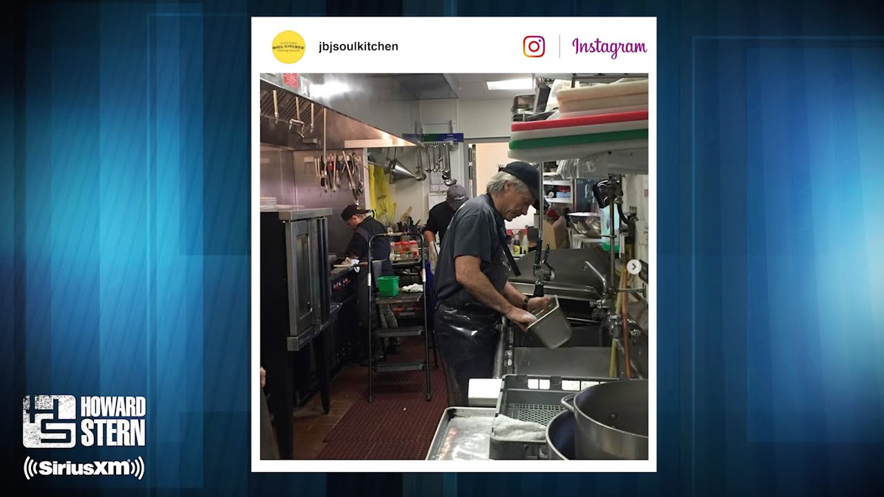 Jon Bon Jovi Washes Dishes at His Restaurant 5 Days a Week