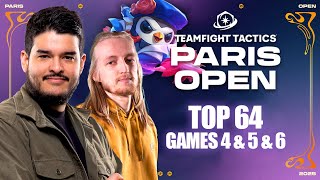 TFT Paris Open | Top 64 : Games 4, 5 &amp; 6 (PDB, Etreinfame &amp; Opale)
