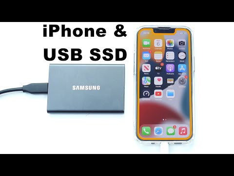 How To Connect An External USB SSD Storage Drive To An iPhone & Copy, Move, Backup & Duplicate Files