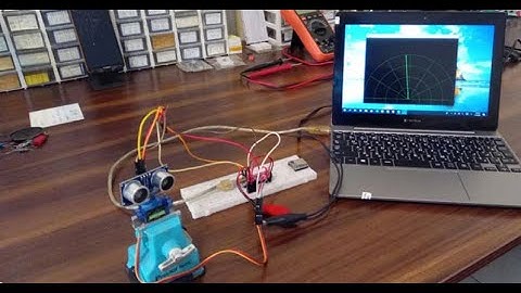 ✅ آموزش ساخت رادار واقعی با آردوینو | تشخیص اجسام تا 4 متر + نمایش روی مانیتور