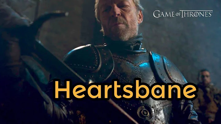 Jorah face to face with Lyanna Mormont and The Heartsbane Sword Scene