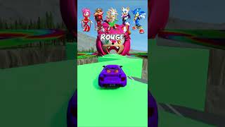 Sonic and Pals: Who will win sliding across the canyon ov...