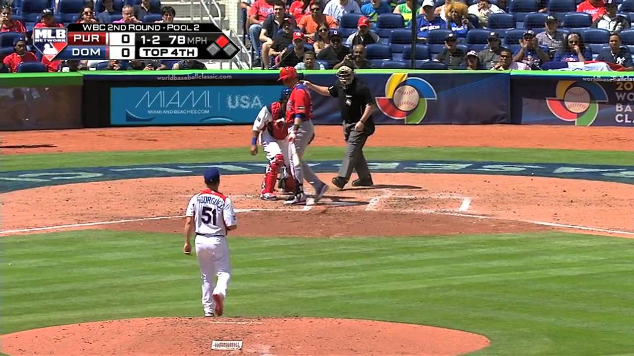 Puerto Rico v Dominican Rep. (0-2) Baseball Highlights - World Baseball ...