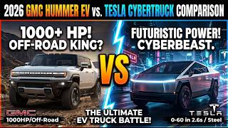 GMC Hummer EV vs Tesla Cybertruck – The Ultimate EV Truck Battle Gmc Hummer Ev Vs Tesla Cybertruck Shocking Performance