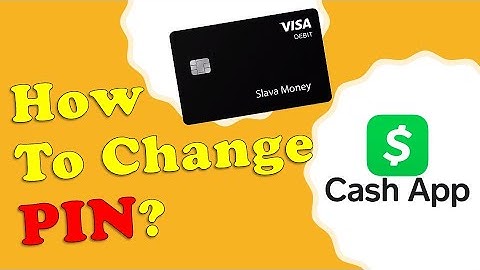 How to create pin for cash app card