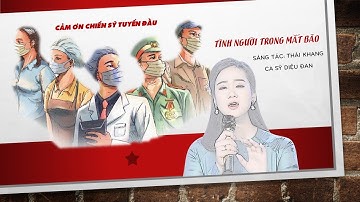 TÌNH NGƯỜI TRONG MẮT BÃO | Sáng tác: THÁI KHANG | DIỆU ĐAN