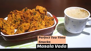 How to make Crispy masala vada |  Parupu Vadai Recipe |  Chana Dal Vada Recipe By Udi's Journal